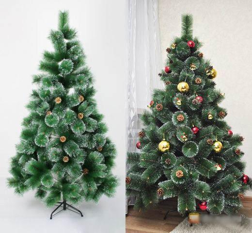 Искусственные лки с подарком