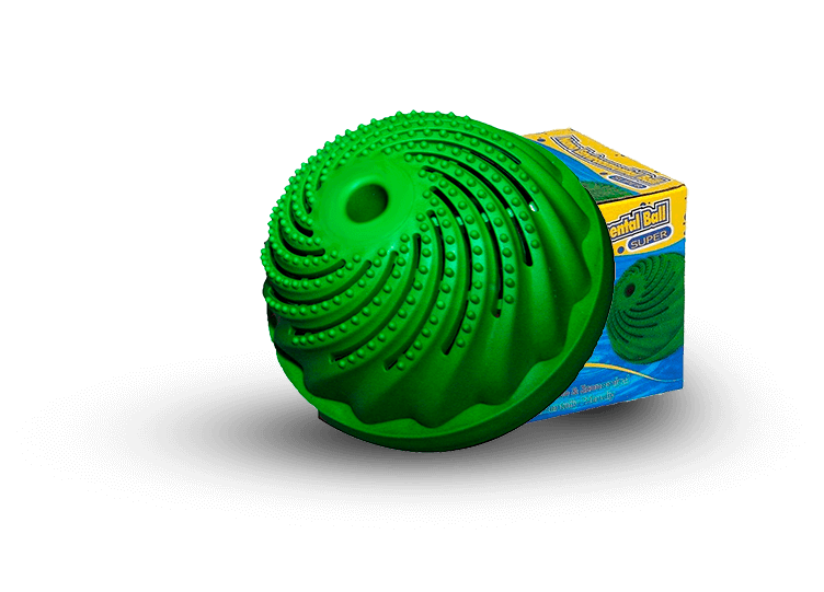 Hydro Ball очищает и освежает белье вместо стирального порошка.